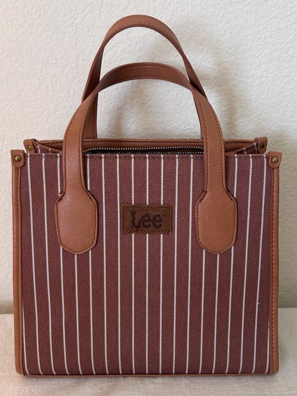 Lee Brand Cloth Satchel and Crossbody Excellent Condition